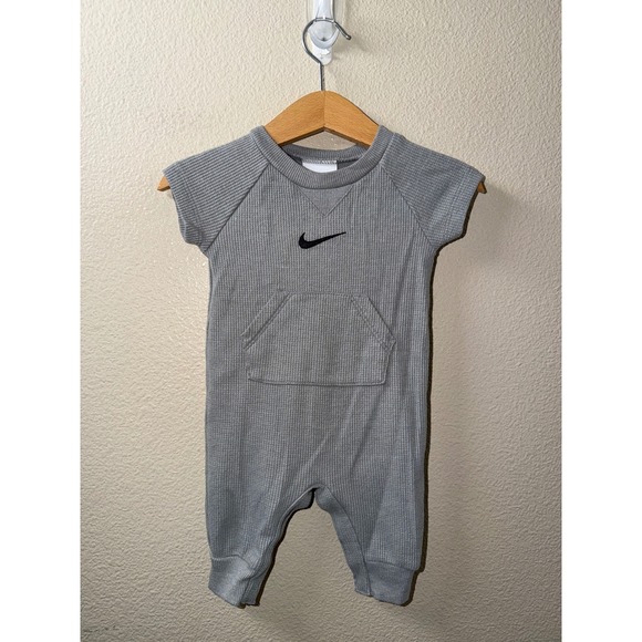 Nike Other - Baby Nike Waffle Knit Romper Size 3 Months